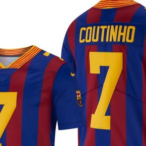 FC Barcelona 2018 2019 Nike NFL Soccer Jersey, Football Kit, Shirt, Camiseta de Futbol, Camisa