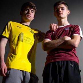 Galway United FC 2019 PUMA Home and Away Football Kit, Soccer Jersey, Shirt