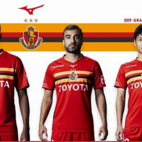 Nagoya Grampus 2019 Mizuno Home Football Kit, Soccer Jersey, Shirt
