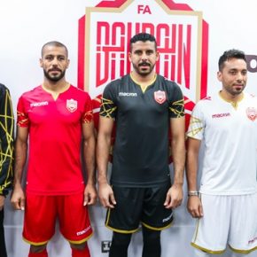 Bahrain 2019 Macron Home and Away Football Kit, Soccer Jersey, Shirt