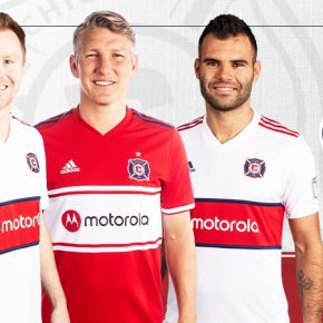 Chicago Fire 2019 2020 adidas Away Soccer Jersey, Football Shirt, Kit, Camiseta de Futbol