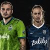 Seattle Sounders and Reign 2019 adidas Home Soccer Jersey, Shirt, Football Kit, Camiseta de Futbol