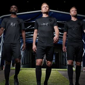 AIK 1891 Black Edition Nike Football Kit, Soccer Jersey, Shirt