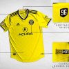 Columbus Crew 2019 adidas Home Soccer Jersey, Shirt, Football Kit, Camiseta de Futbol