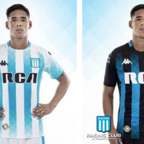 Racing Club 2019 Kappa Home and Away Football Kit, Soccer Jersey, Shirt, Camiseta de Futbol