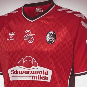 SC Freiburg Bundesliga 25th Anniversary Football Kit, Soccer Jersey, Shirt, Sondertrikot, Trikot, Jubiläumstrikot