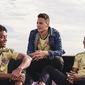 Colombia 2019 Copa América adidas Home Soccer Jersey, Football Kit, Shirt, Camiseta de Futbol