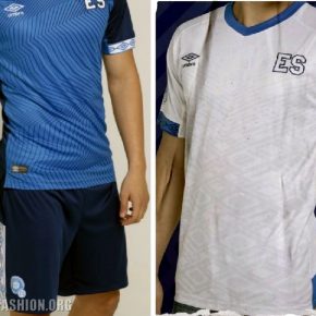 El Salvador 2019 2020 Umbro Home and Away Soccer Jersey, Shirt, Football Kit, Camiseta de Futbol, Equipacion