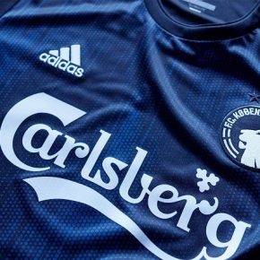 FC Copenhagen 2019 2020 adidas Home Football Kit, Soccer Jersey, Shirt, Spilletrøje, Trøjer