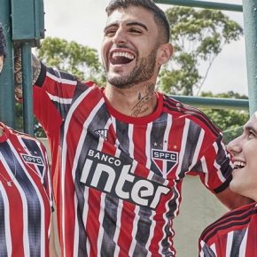 São Paulo FC 2019 2020 Away adidas Soccer Jersey, Football Kit, Shirt, Camiseta de Futbol, Camisa II do Futebol