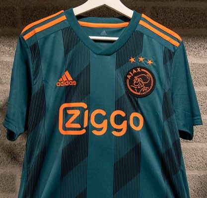 AFC Ajax 2019 2020 adidas Away Football Shirt, Kit, Soccer Jersey, Uitshirt, Uittenue