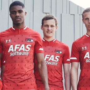 AZ 2019 2020 Under Armour Home Football Kit, Soccer Jersey, Shirt, Tenue