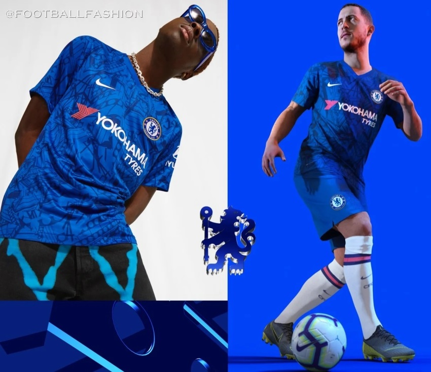 Chelsea’s 2019/20 Home Kit Celebrates The Bridge - FOOTBALL FASHION