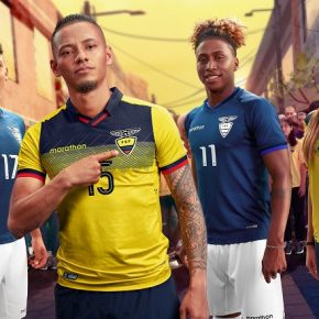 Ecuador 2019 Copa América Home and Away Football Kit, Soccer Jersey, Shirt, Camiseta de Futbol