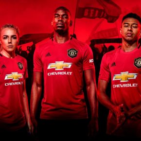 Manchester United 2019 2020 Red adidas Home Football Kit, Soccer Jersey, Shirt, Camiseta, Camisa, Maillot, Trikot