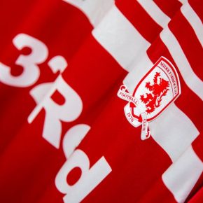 Middlesbrough FC 2019 2020 hummel Home Football Kit, Soccer Jersey, Shirt
