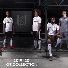 Fulham FC 2019 2020 adidas Home and Away Football Kit, Soccer Jersey, Shirt