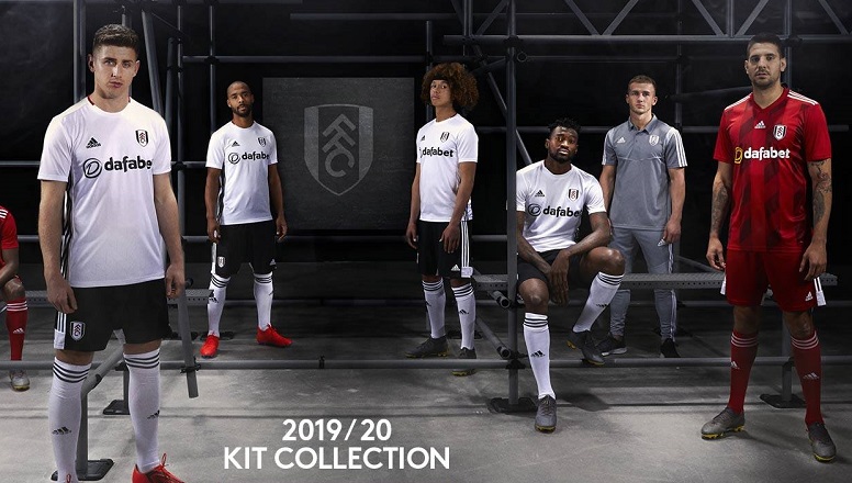 Fulham FC 2019 2020 adidas Home and Away Football Kit, Soccer Jersey, Shirt