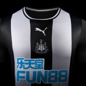 Newcastle United 2019 2020 PUMA Home Football Kit, Soccer Jersey, Shirt, Camiseta, Maillot, Camisa, Trikot