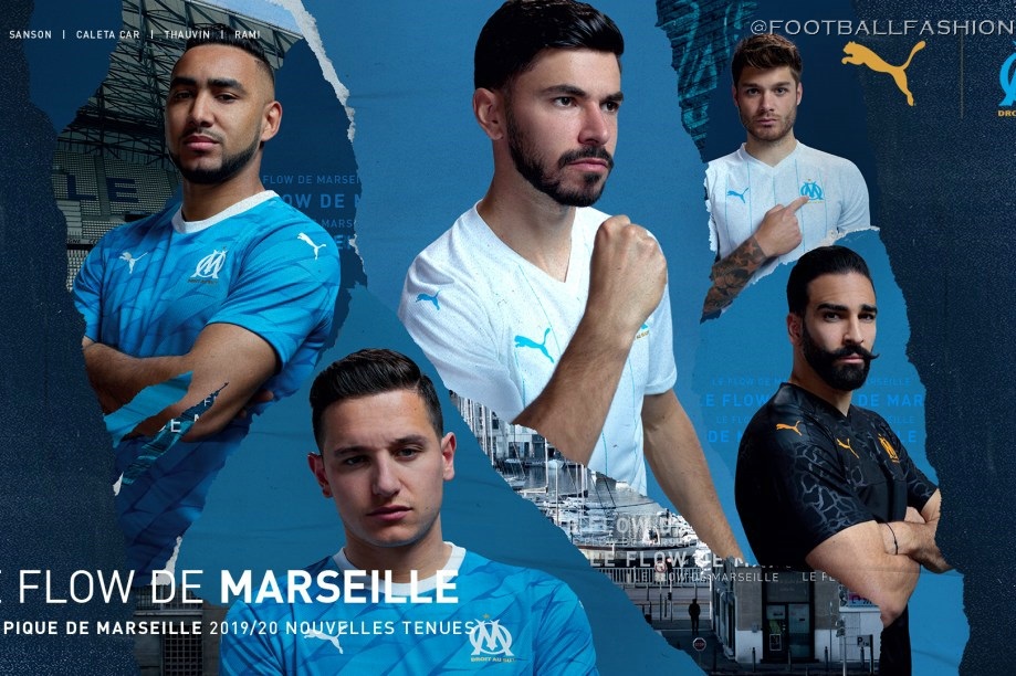 Olympique de Marseille 2019/20 PUMA Away and Third Kits - FOOTBALL ...