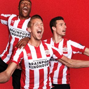 PSV Eindhoven 2019 2020 Umbro Home Football Kit, Soccer Jersey, Shirt, Tenue, Thuisshirt