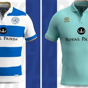 Queens Park Rangers 2019 2020 Errea Home and Away Football Kit, Soccer Jersey, Shirt