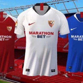 Sevilla FC 2019 2020 Nike Soccer Jersey, Shirt, Football Kit, Camiseta de Futbol
