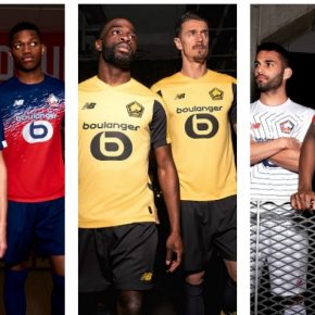 Lille OSC 2019 2020 New Balance Football Kit, Soccer Jersey, Shirt, Maillot