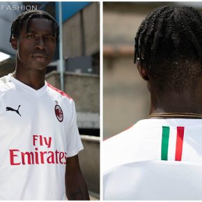AC Milan 2019 2020 PUMA White Away Soccer Jersey, Shirt, Football Kit, Gara, Maglia, Camisa, Camiseta, Maillot, Trikot