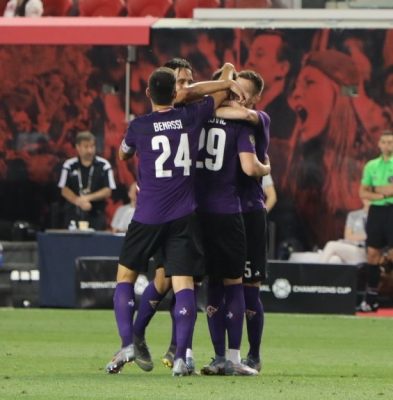 ACF Fiorentina 2019 2020 le coq sportif Away Football Kit, Soccer Jersey, Shirt, Gara, Maglia