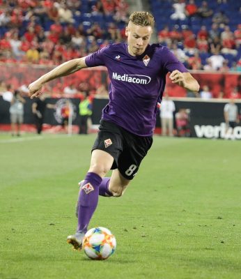 ACF Fiorentina 2019 2020 le coq sportif Away Football Kit, Soccer Jersey, Shirt, Gara, Maglia