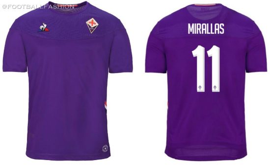 ACF Fiorentina 2019 2020 le coq sportif Away Football Kit, Soccer Jersey, Shirt, Gara, Maglia