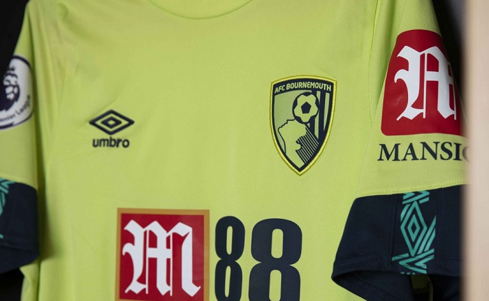 AFC Bournemouth 2019 2020 Umbro Third Football Kit, Soccer Jersey, Shirt