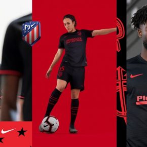 Atlético Madrid 2019 2020 Nike Away Football Kit, Soccer Jersey, Shirt, Camiseta de Futbol, Equipacion, Maillot, Trikot