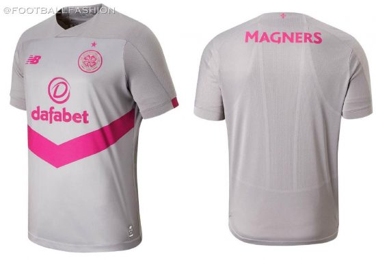 Celtic FC 2019 2020 New Balance Third Football Kit, Soccer Jersey, Shirt