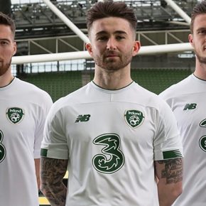 Republic of Ireland 2019 2020 New Balance Away Footall Kit, Soccer Jersey, Shirt