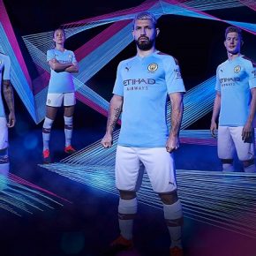 Manchester City FC 2019 2020 PUMA Home and Away Football Kit, Shirt, Soccer Jersey, Maillot, Camiseta, Camisa, Trikot, Tenue