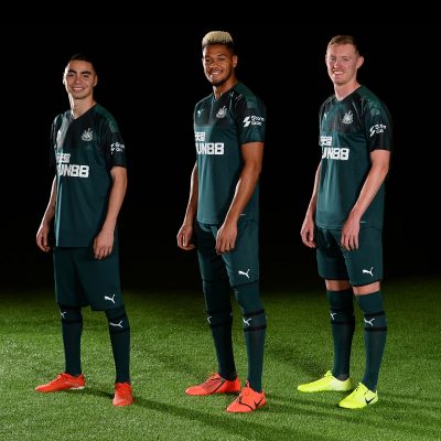 Newcastle United 2019 2020 PUMA Away Football Kit, Soccer Jersey, Shirt, Camiseta de Futbol, Camisa, Maillot