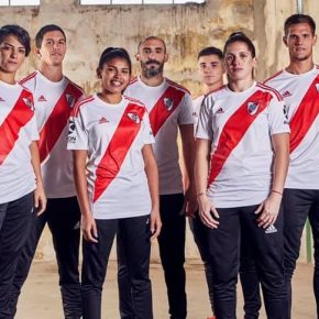River Plate 2019 2020 adidas Home Football Kit, Soccer Jersey, Shirt, Camiseta de Futbol