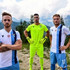 SS Lazio 2019 2020 Macron White Away Football Kit, Soccer Jersey, Shirt, Maglia, Gara, Camisa, Camiseta