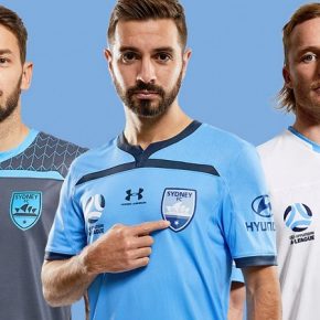 Sydney FC 2019 2020 Under Armour Football Kit, Soccer Jersey, Shirt