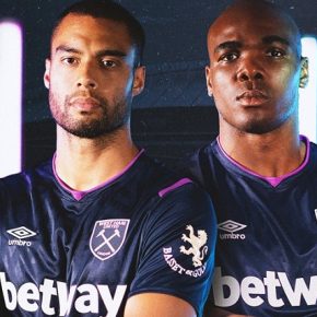 West Ham United 2019 2020 Umbro Third Football Kit, aSoccer Jersey, Shirt, Maillot, Trikot, Camisa, Camiseta