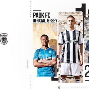 PAOK FC 2019 2020 Macron Football Kit, Soccer Jersey, Shirt