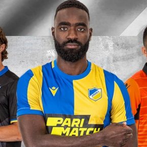 APOEL FC 2019 2020 Macron Football Kit, Soccer Jersey, Shirt