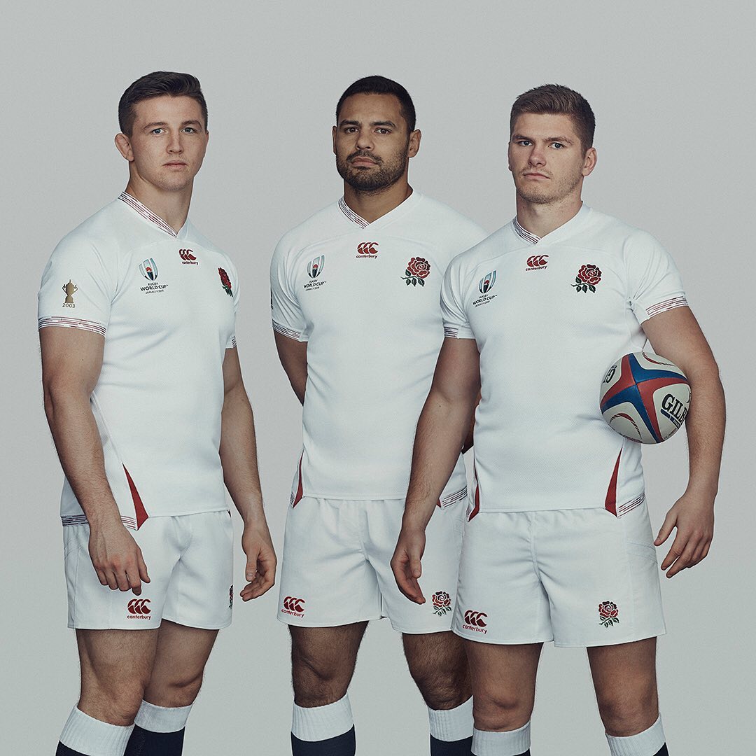 England Rugby World Cup 2019 Home and Away Kits FOOTBALL FASHION