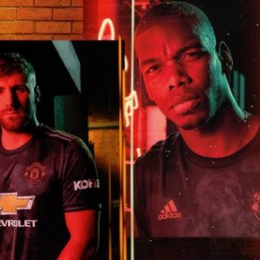 Manchester United 2019 2020 adidas Black Third Football Kit, Soccer Jersey, Shirt, Camiseta, Camisa, Maillot, Trikot