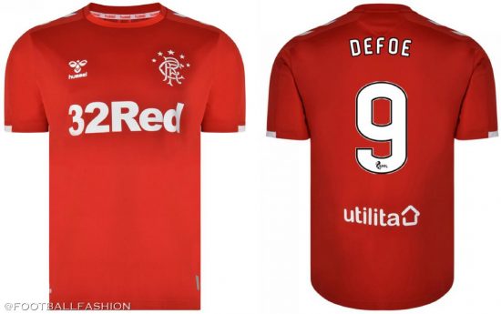 Rangers Football Club 2019 2020 hummel Third Kit, Soccer Jersey, Shirt