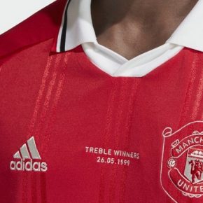 Manchester United 2019 2020 adidas Retro Icon Football Kit, Soccer Jersey, Shirt, Camiseta, Camisa, Maillot, Trikot