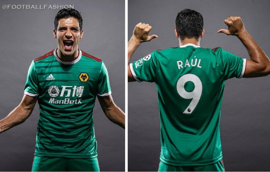 Wolverhampton Wanderers 2019 2020 adidas Green Third Football Kit, Soccer Jersey, Shirt, Camisa, Camiseta