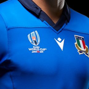Italy 2019 Rugby World Cup Macron Kit, Jersey, Shirt, Maglia, Gara
